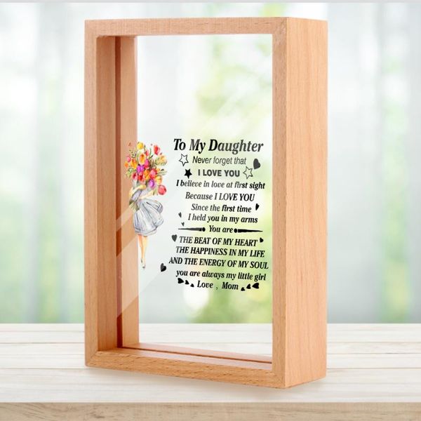 frame decoration to my daughter love you 6 inch wooden ornaments acrylic gift for frames
frame decoration to my daughter love you 6 inch wooden ornaments acrylic gift for frames