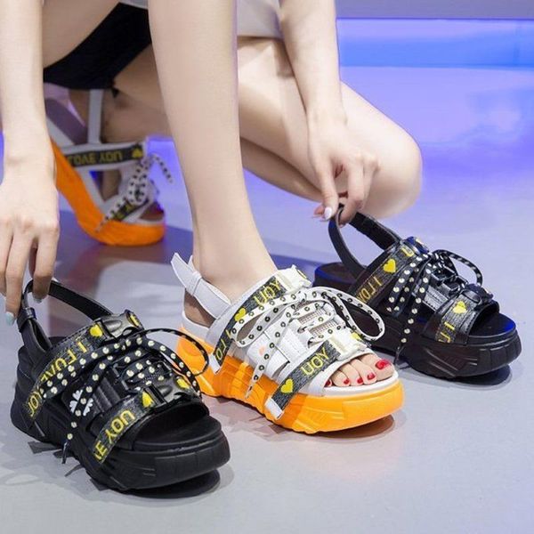 dress shoes summer women's platform sandals fashion buckle adjustable ladies slippers breathable beach women casual, Black
dress shoes summer women's platform sandals fashion buckle adjustable ladies slippers breathable beach women casual, Black