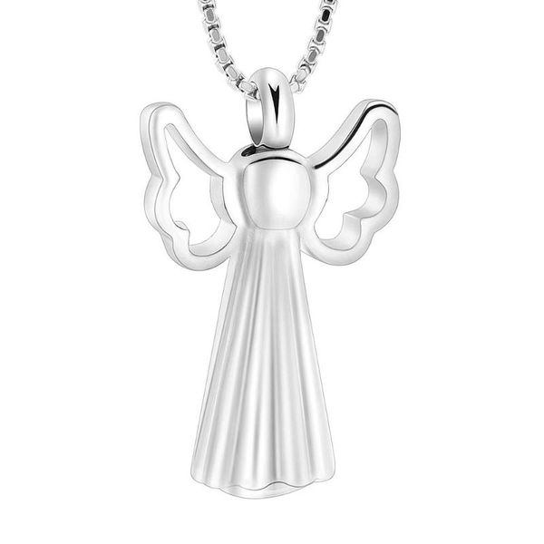 chains angel urn necklace cremation jewelry for ashes holder stainless steel keepsake locket pendants memorial, Silver
chains angel urn necklace cremation jewelry for ashes holder stainless steel keepsake locket pendants memorial, Silver