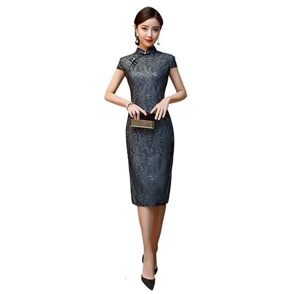 casual novelty knee length cheongsam chinese style mandarin collar dress womens summer lace qipao slim party dresses vestido s-xxl ethnic cl, Black;gray
casual novelty knee length cheongsam chinese style mandarin collar dress womens summer lace qipao slim party dresses vestido s-xxl ethnic cl, Black;gray