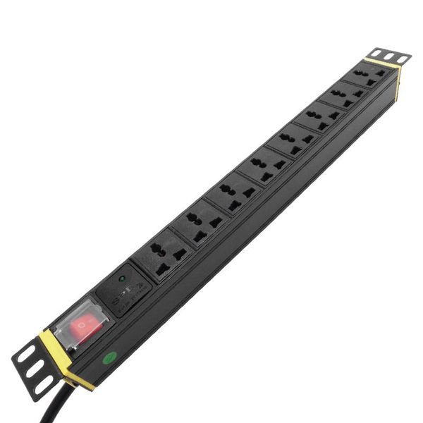 smart power plugs 8 ac pdu strip aluminum alloy cabinet double break switch outlet universal socket
smart power plugs 8 ac pdu strip aluminum alloy cabinet double break switch outlet universal socket