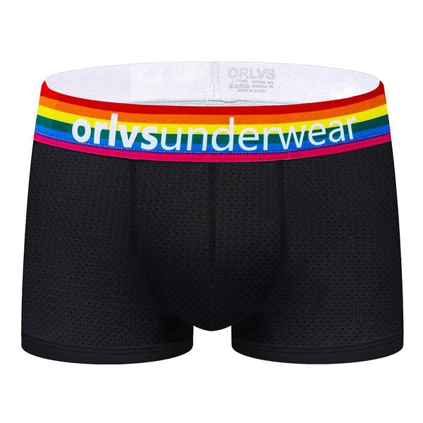 underpants orlvs boxers male coolness skill output rainbow breathability breathbale mesh underwear non-feeling label storage men pants, Black;white
underpants orlvs boxers male coolness skill output rainbow breathability breathbale mesh underwear non-feeling label storage men pants, Black;white