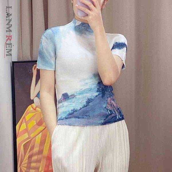 women printed blouses turtleneck spring shirts all-match short-sleeve loose outerwear female clothes 2a7009 210507, White
women printed blouses turtleneck spring shirts all-match short-sleeve loose outerwear female clothes 2a7009 210507, White