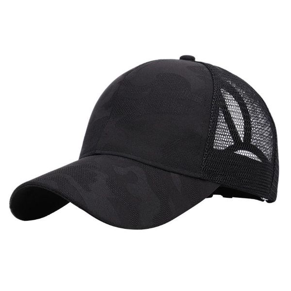womens summer trendy messy bun baseball cap hip hop camouflage jacquard breathable mesh back adjustable snapback hat visors, Blue;gray
womens summer trendy messy bun baseball cap hip hop camouflage jacquard breathable mesh back adjustable snapback hat visors, Blue;gray
