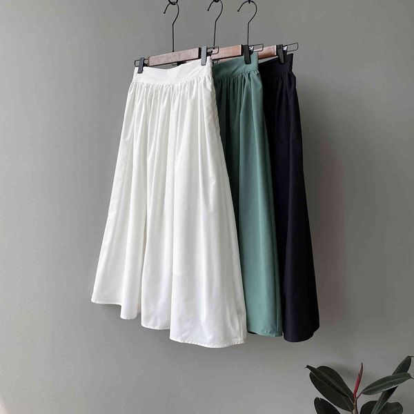 casual dresses elegant green mid length skirt for women 2021 summer a-line saias korean solid color loose bxe2, Black;gray
casual dresses elegant green mid length skirt for women 2021 summer a-line saias korean solid color loose bxe2, Black;gray