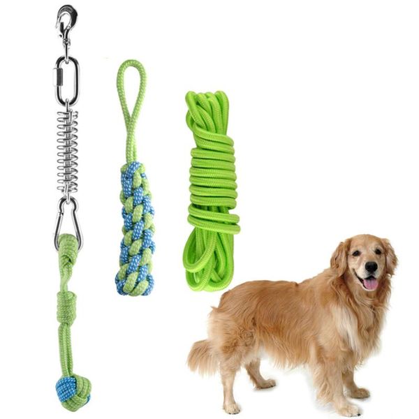 cat toys 1pc durable pet stainless steel spring pole dog rope hanging exercise pull(green 5m)
cat toys 1pc durable pet stainless steel spring pole dog rope hanging exercise pull(green 5m)