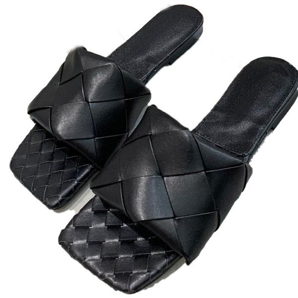 slippers square-toe woven leather flat summer casual and comfortable fashion women's black net red ins trendy shoes
slippers square-toe woven leather flat summer casual and comfortable fashion women's black net red ins trendy shoes
