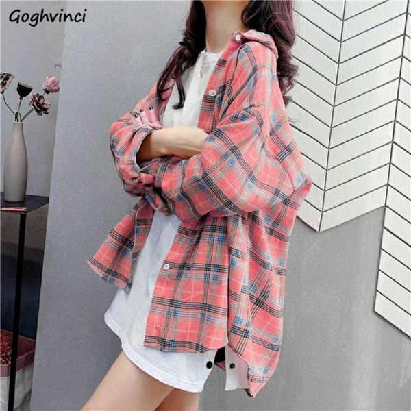 women's blouses & shirts women long sleeve plaid loose thin summer sun-proof lightweight chic outwear turn-down collar korean style ulz, White
women's blouses & shirts women long sleeve plaid loose thin summer sun-proof lightweight chic outwear turn-down collar korean style ulz, White