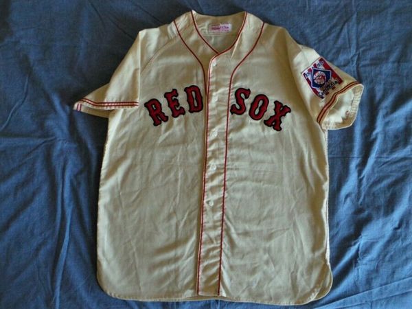 custom sewing mitchell ness ted williams jersey 90s men women youth kids baseball jersey xs-6xl, Black
custom sewing mitchell ness ted williams jersey 90s men women youth kids baseball jersey xs-6xl, Black