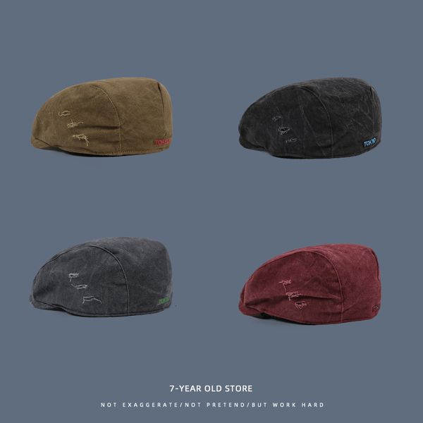 reverse hat lady autumn winter british progressive trendy beret designer versatile cap man, Blue;gray
reverse hat lady autumn winter british progressive trendy beret designer versatile cap man, Blue;gray