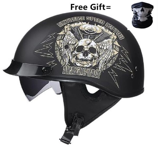 motorcycle helmets half face helmet retro knight cruiser chopper capacete built-in sun visor voss-889 size m l xl xxl
motorcycle helmets half face helmet retro knight cruiser chopper capacete built-in sun visor voss-889 size m l xl xxl