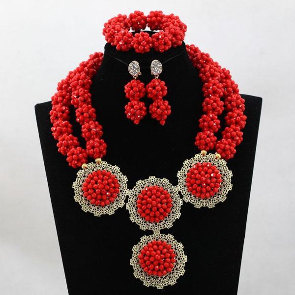 earrings & necklace gorgeous pepper red crystal balls beaded pendant set bib statement jewelry gift bn201, Silver
earrings & necklace gorgeous pepper red crystal balls beaded pendant set bib statement jewelry gift bn201, Silver