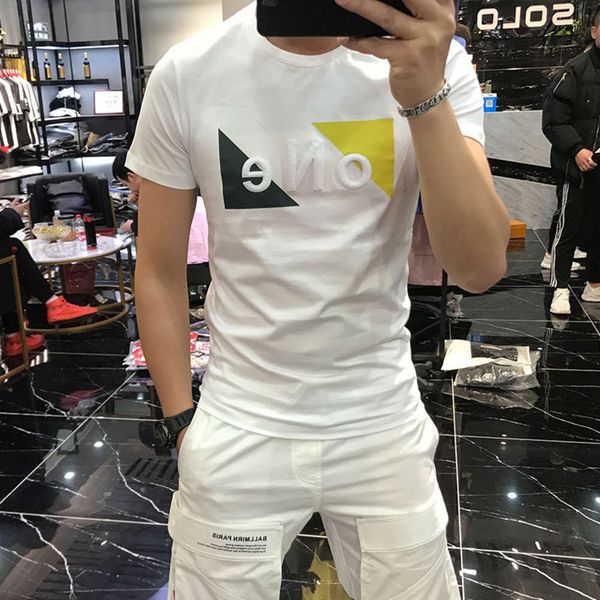 shirt embroidery trend polo in spring and summer of 2021 mercerized cotton short sve men's slim young fashion t-shirt men, White;black
shirt embroidery trend polo in spring and summer of 2021 mercerized cotton short sve men's slim young fashion t-shirt men, White;black