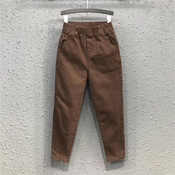 arrival autumn knee length womens capris elastic waist cotton denim loose all matched casual harem female trousers plus size s278, Black;white
arrival autumn knee length womens capris elastic waist cotton denim loose all matched casual harem female trousers plus size s278, Black;white