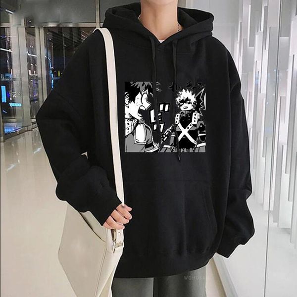 men's hoodies & sweatshirts my hero academia oversized japanese anime funny bakugou katsuki printed streetwear casual hooded, Black
men's hoodies & sweatshirts my hero academia oversized japanese anime funny bakugou katsuki printed streetwear casual hooded, Black