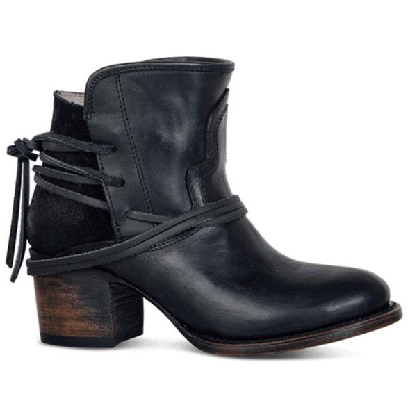 boots women ankle ladies british pu behind lace up woman female mid heels fashion platform shoes size 43, Black
boots women ankle ladies british pu behind lace up woman female mid heels fashion platform shoes size 43, Black