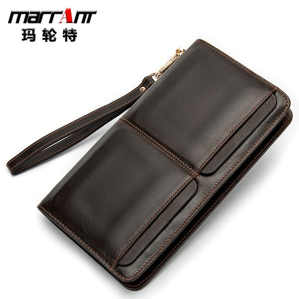 business double pocket men's wallet long wallet multi card leather men's handbag, Red;black
business double pocket men's wallet long wallet multi card leather men's handbag, Red;black