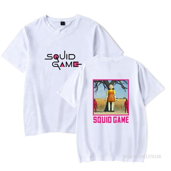 men's t-shirts fr shopper squid game t-shirt and women's unseix logo cool round six kpop korean style summer short sleeve cotton, White;black
men's t-shirts fr shopper squid game t-shirt and women's unseix logo cool round six kpop korean style summer short sleeve cotton, White;black