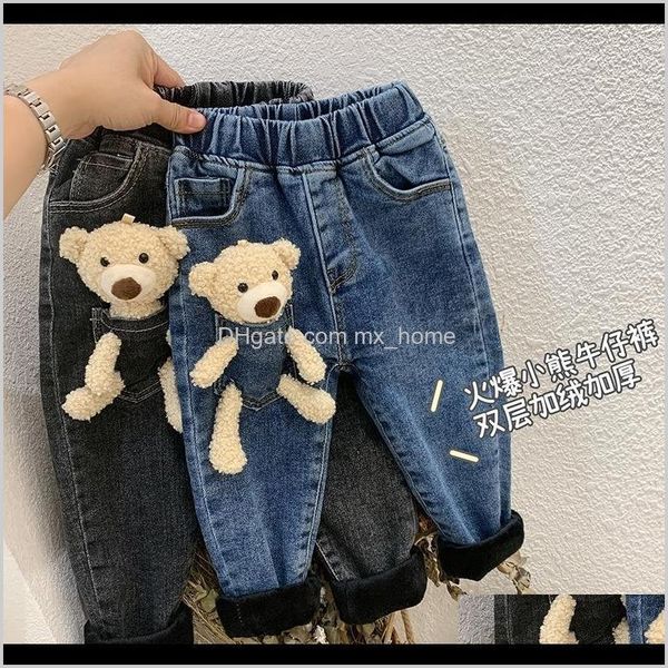 pants clothing baby, & maternity drop delivery 2021 2-6 years winter girls boys cute cartoon bear jeans pant baby kids children thick warm f, Blue
pants clothing baby, & maternity drop delivery 2021 2-6 years winter girls boys cute cartoon bear jeans pant baby kids children thick warm f, Blue