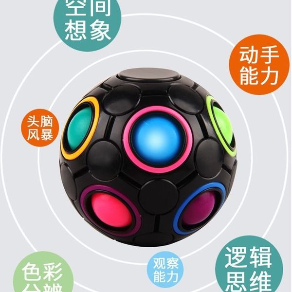 new rotary gyro rainbow ball children's puzzle press special-shaped magic cube competitive toy intelligence beginner
new rotary gyro rainbow ball children's puzzle press special-shaped magic cube competitive toy intelligence beginner