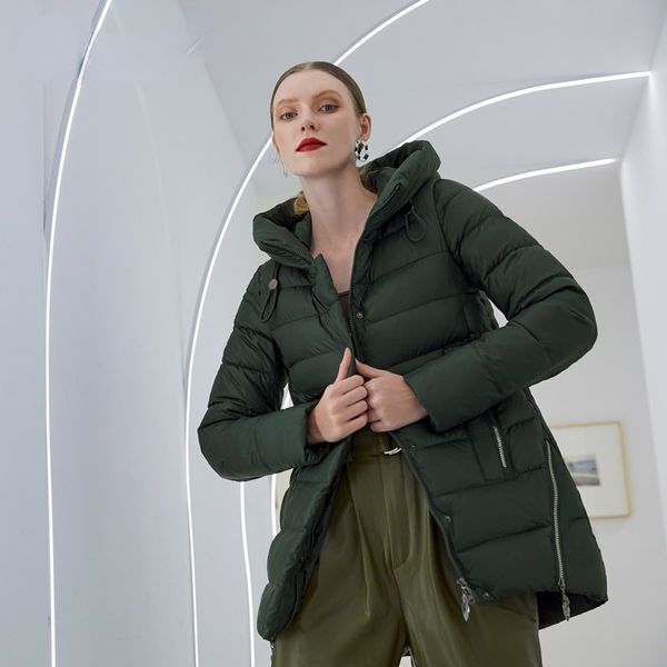 2020 new hooded women winter parkas elegant long cotton coat female fashion brand women's jacket dark green, Black
2020 new hooded women winter parkas elegant long cotton coat female fashion brand women's jacket dark green, Black