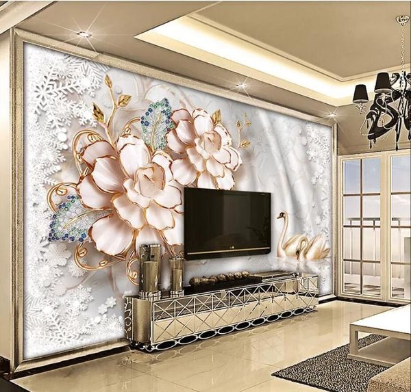 bacal custom large wallpaper 3d mural luxury european papier peint flower jewelry background wall 5d murals decorative painting wallpapers
bacal custom large wallpaper 3d mural luxury european papier peint flower jewelry background wall 5d murals decorative painting wallpapers