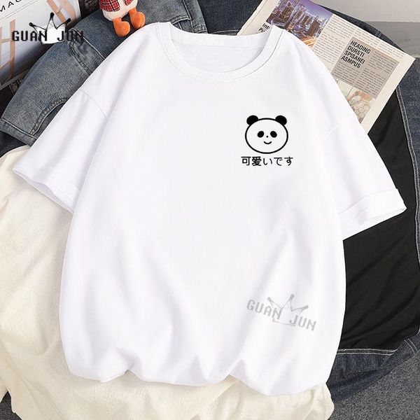 women's t-shirt panda kawai summer cute streetwear harajuku pink kawaii japan ulzzang woman yellow green orange tshirts, White
women's t-shirt panda kawai summer cute streetwear harajuku pink kawaii japan ulzzang woman yellow green orange tshirts, White