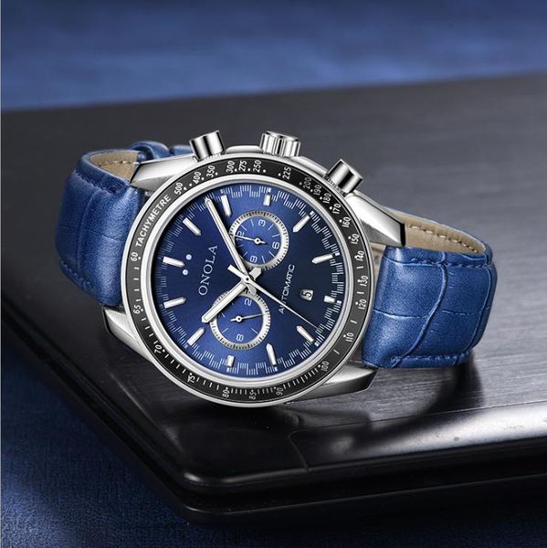 wristwatches onola fashionable steel belt mechanical watch waterproof leather multi-functional stainless selling men's, Slivery;brown
wristwatches onola fashionable steel belt mechanical watch waterproof leather multi-functional stainless selling men's, Slivery;brown