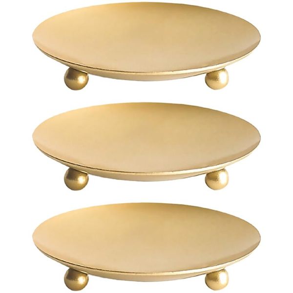 candle holders 3pcs iron plate simple candlestick storage tray party supplies
candle holders 3pcs iron plate simple candlestick storage tray party supplies