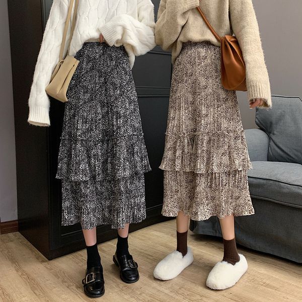 skirts fdfklak skirt women spring autumn long skirts korean small floral pleated ruffled skirts high waist cake skirt female z6jg, Black
skirts fdfklak skirt women spring autumn long skirts korean small floral pleated ruffled skirts high waist cake skirt female z6jg, Black