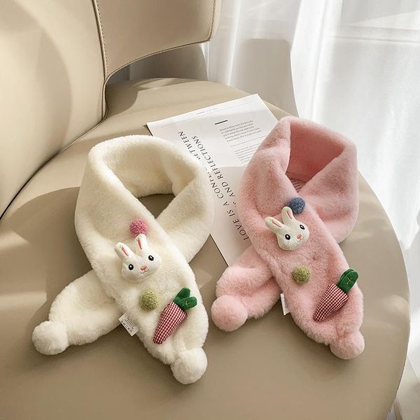 scarves japanese and korean autumn winter cartoon children's plush scarf to keep warm thicken fur carrot bib, Blue;gray
scarves japanese and korean autumn winter cartoon children's plush scarf to keep warm thicken fur carrot bib, Blue;gray
