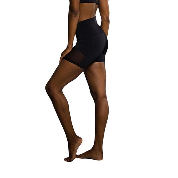 women's shorts 2021 black hollowing out sport short ladies'side patchwork gauze hip-lifting exercise nine-minute gym casual trouse, White;black
women's shorts 2021 black hollowing out sport short ladies'side patchwork gauze hip-lifting exercise nine-minute gym casual trouse, White;black