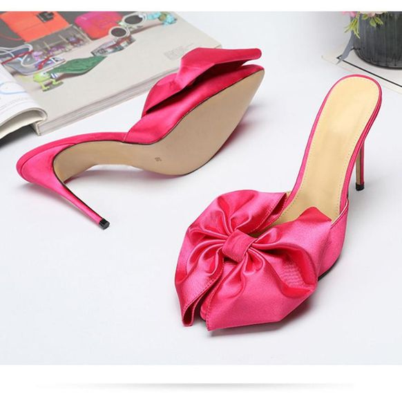 women's super bow-knot pointed toe high heel stiletto slingback pumps shoes dress party ladies slippers plus size 35-44, Black
women's super bow-knot pointed toe high heel stiletto slingback pumps shoes dress party ladies slippers plus size 35-44, Black