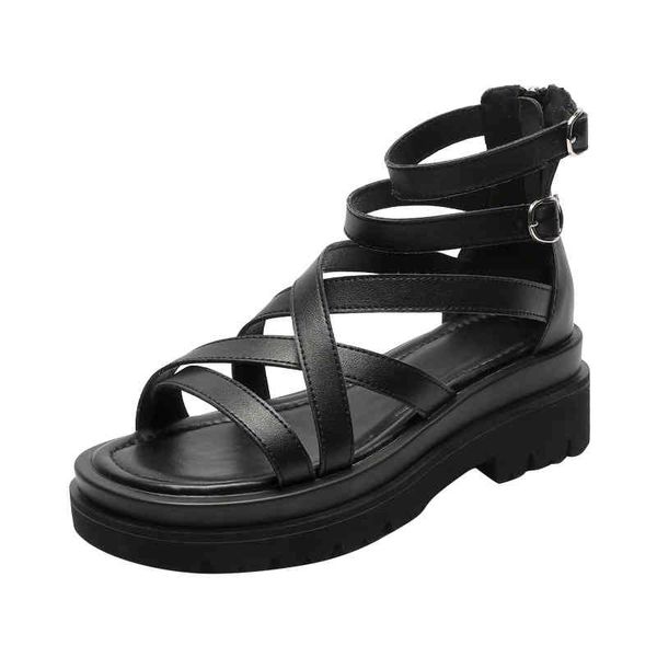 sandals leather roman women new summer breathable non-slip flat casual all-match beach shoes outdoor women's mxvx, Black
sandals leather roman women new summer breathable non-slip flat casual all-match beach shoes outdoor women's mxvx, Black