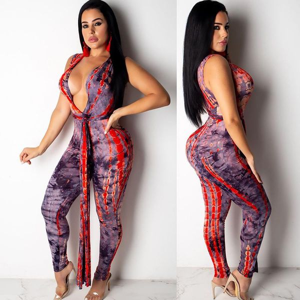 women's jumpsuits & rompers arrival fashion print deep v sleeveless bandage slim pants women casual, Black;white
women's jumpsuits & rompers arrival fashion print deep v sleeveless bandage slim pants women casual, Black;white