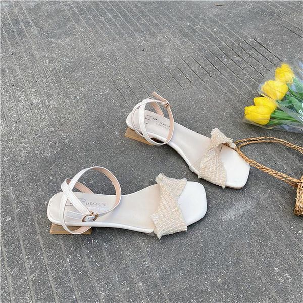 sandals french fairy style instagram women in the summer of 2021 versatile medium heel chunky heels fashion with buckled, Black
sandals french fairy style instagram women in the summer of 2021 versatile medium heel chunky heels fashion with buckled, Black