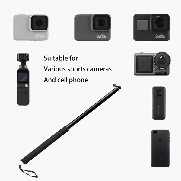 selfie monopods mobile phone super long 3m stick, aluminum alloy stick can be used for sports cameras such as insta360
selfie monopods mobile phone super long 3m stick, aluminum alloy stick can be used for sports cameras such as insta360