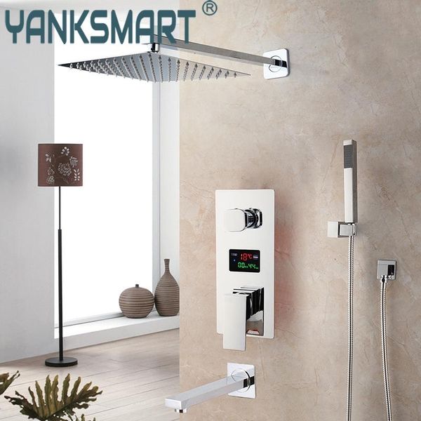 upscale shower bathroom set kit lavabo luxo wall mounted systems rain chrome digital display water mixer faucets sets
upscale shower bathroom set kit lavabo luxo wall mounted systems rain chrome digital display water mixer faucets sets