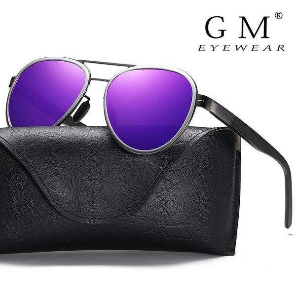 sunglasses gm black temples wooden polarized men uv protection eyewear with leather box s2602, White;black
sunglasses gm black temples wooden polarized men uv protection eyewear with leather box s2602, White;black
