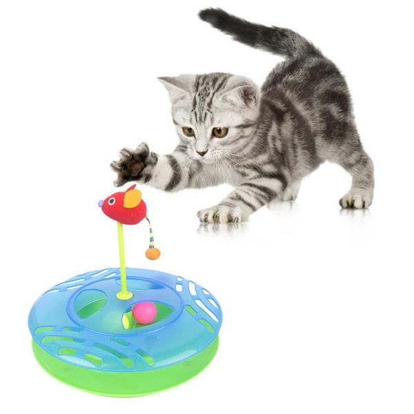 pet bell double ball single layer turntable cat toy, abs material, plush simulation mouse on the fun and educational toys
pet bell double ball single layer turntable cat toy, abs material, plush simulation mouse on the fun and educational toys