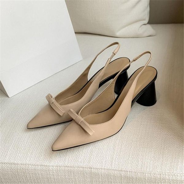 sandals pxelena charming women genuine leather slingbacks bow knot strange high heels lady office party 2021 summer female shoes, Black
sandals pxelena charming women genuine leather slingbacks bow knot strange high heels lady office party 2021 summer female shoes, Black