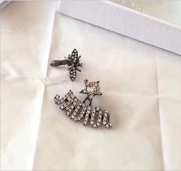 fashion charm d di jia bee asymmetric earring style crystal diamond net red, Golden
fashion charm d di jia bee asymmetric earring style crystal diamond net red, Golden