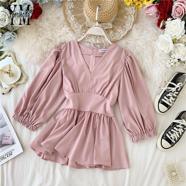 women's blouses & shirts yornmona gentle lady v neck pink blouse shirt fashion women slim waist ruffles long sleeve blusas elegant for, White
women's blouses & shirts yornmona gentle lady v neck pink blouse shirt fashion women slim waist ruffles long sleeve blusas elegant for, White