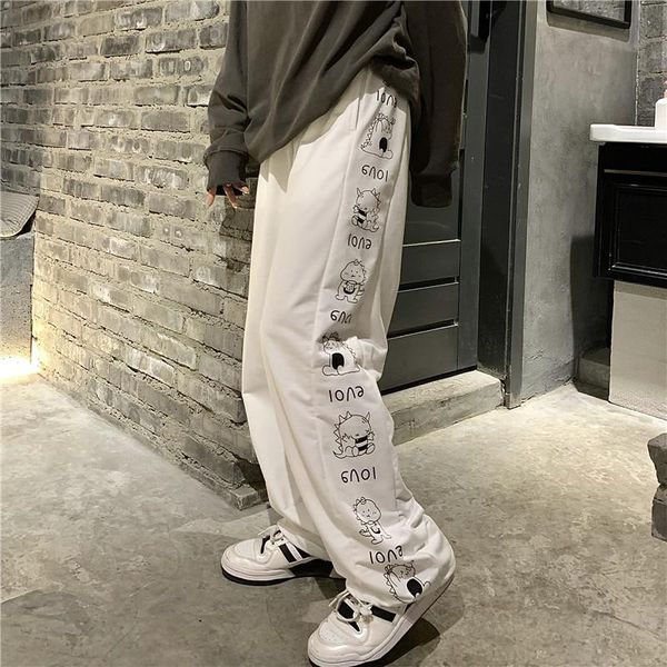 women's pants & capris houzhou harajuku anime sports women hip hop kawaii casual trousers loose jogger korean style jogging sweatpants, Black;white
women's pants & capris houzhou harajuku anime sports women hip hop kawaii casual trousers loose jogger korean style jogging sweatpants, Black;white
