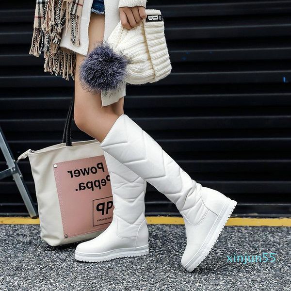 boots winter warm plush knee high women comfortable flat heel snow slip on platform woman shoes black pink white
boots winter warm plush knee high women comfortable flat heel snow slip on platform woman shoes black pink white
