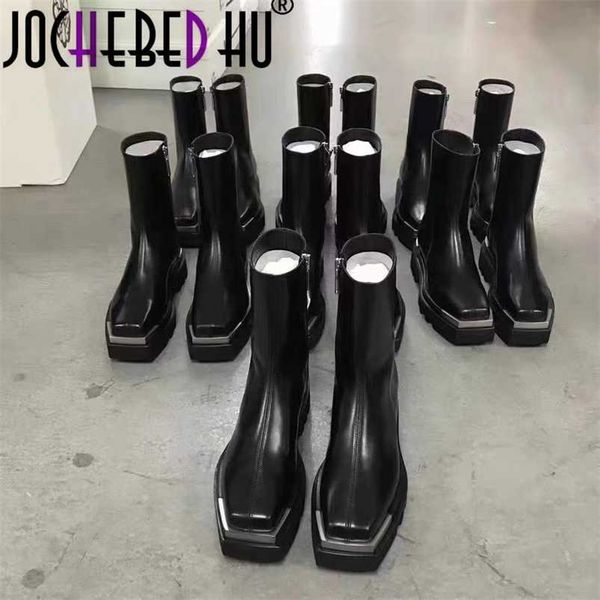 jochebed huthick sole chelsea boots women metal square toe punk short boots leather winter platform shoes motorcycle 35-41 211103, Black
jochebed huthick sole chelsea boots women metal square toe punk short boots leather winter platform shoes motorcycle 35-41 211103, Black