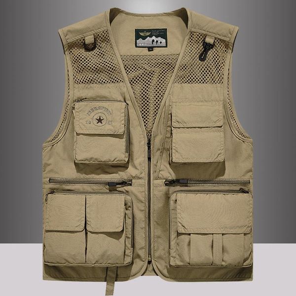 tactical vest men's fashion pographer multi-pockets waistcoat mesh work sleeveless fishing jacket tool many pocket hunting jackets, Camo;black
tactical vest men's fashion pographer multi-pockets waistcoat mesh work sleeveless fishing jacket tool many pocket hunting jackets, Camo;black