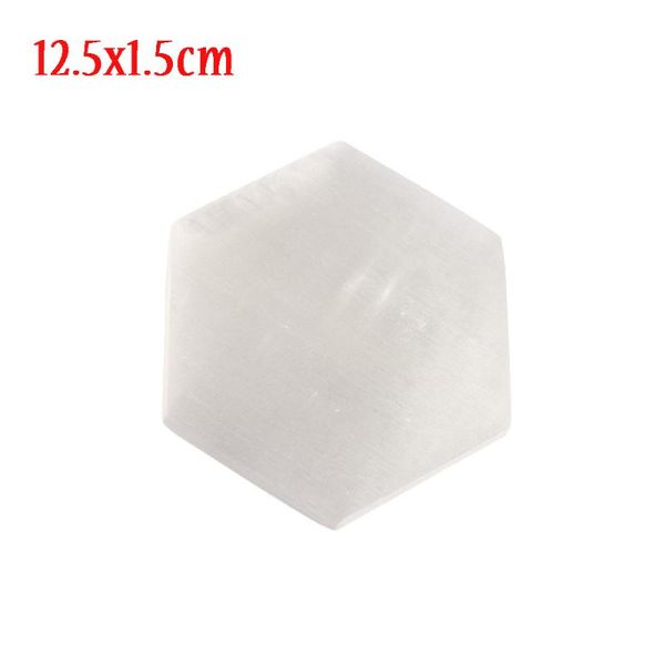 decorative objects & figurines 12.5cm white hexagon natural selenite pendulum ornament reiki healing crystals charging plate for home decor
decorative objects & figurines 12.5cm white hexagon natural selenite pendulum ornament reiki healing crystals charging plate for home decor