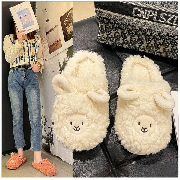 slippers women shoes autumn and winter home cotton female cartoon alpaca warm couple plush flats, Black
slippers women shoes autumn and winter home cotton female cartoon alpaca warm couple plush flats, Black