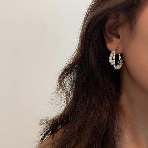 dangle & chandelier retro earring women artificial pearl earrings woman simple fashion luxury jewelry ladies elegant trendy metal oorbellen, Silver
dangle & chandelier retro earring women artificial pearl earrings woman simple fashion luxury jewelry ladies elegant trendy metal oorbellen, Silver
